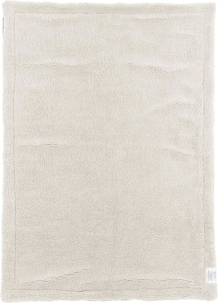 Meyco Baby Wafel Teddy Ledikantdeken 100x150cm - 2.0 TOG - Greige