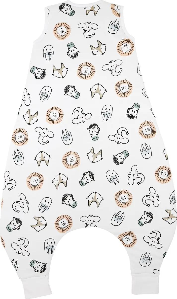 Meyco Baby Animal Winter Slaapoverall 92cm - 2.0 TOG - Multicolor