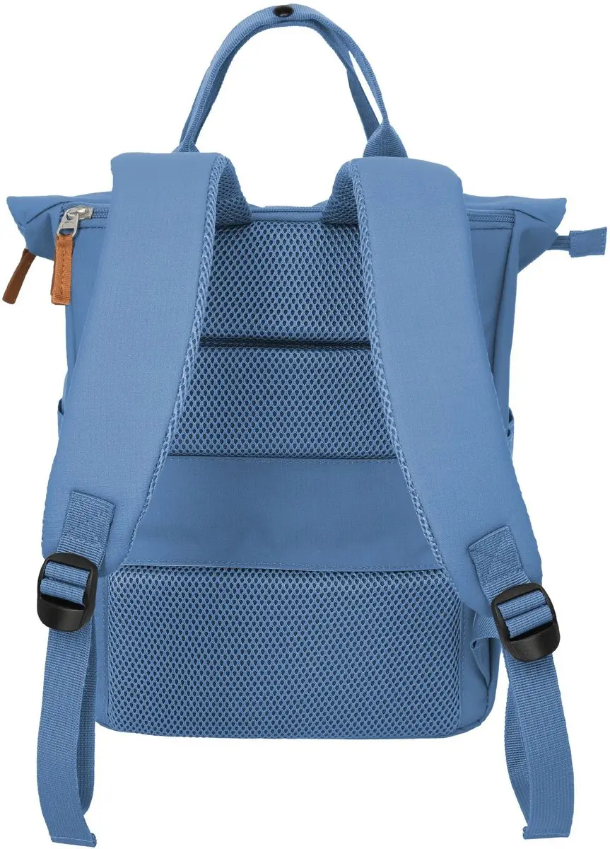 Travelite Basics Short Handle Rollup Dagrugzak 13 inch - Blauw