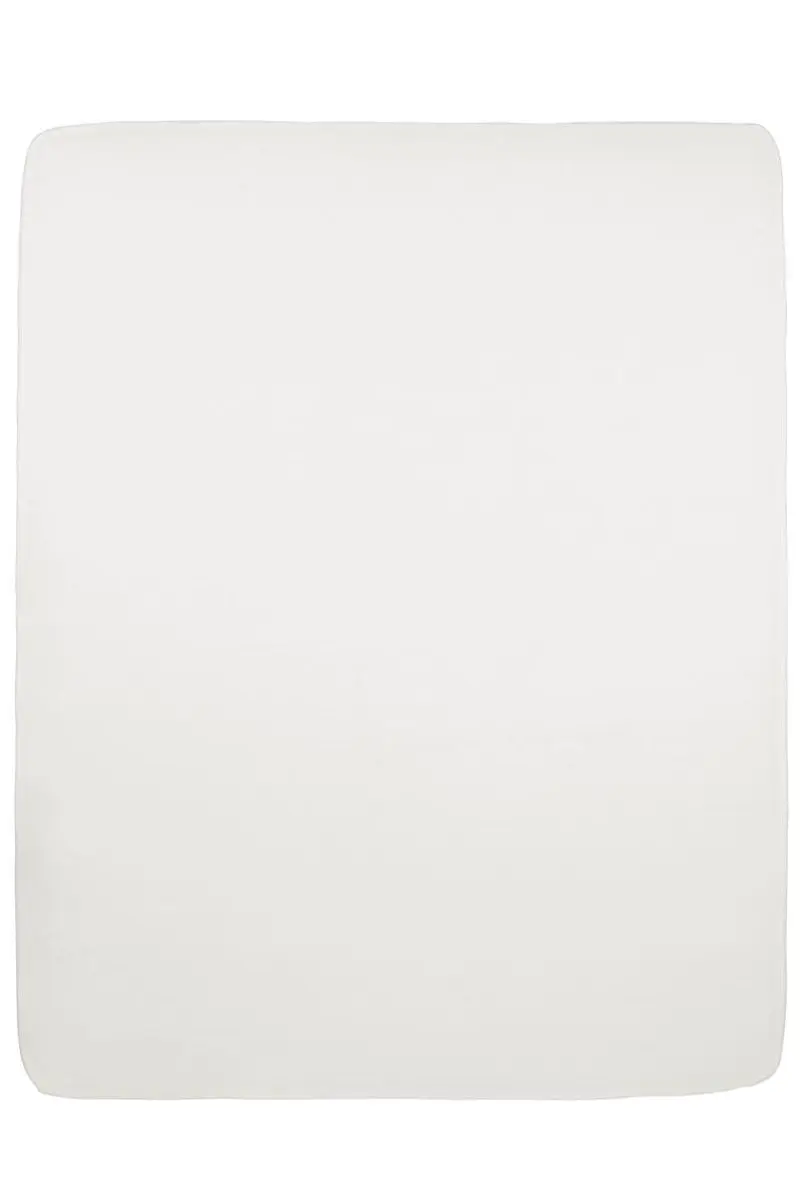 Meyco Baby Uni Hoeslaken Boxmatras 75x95cm - Offwhite