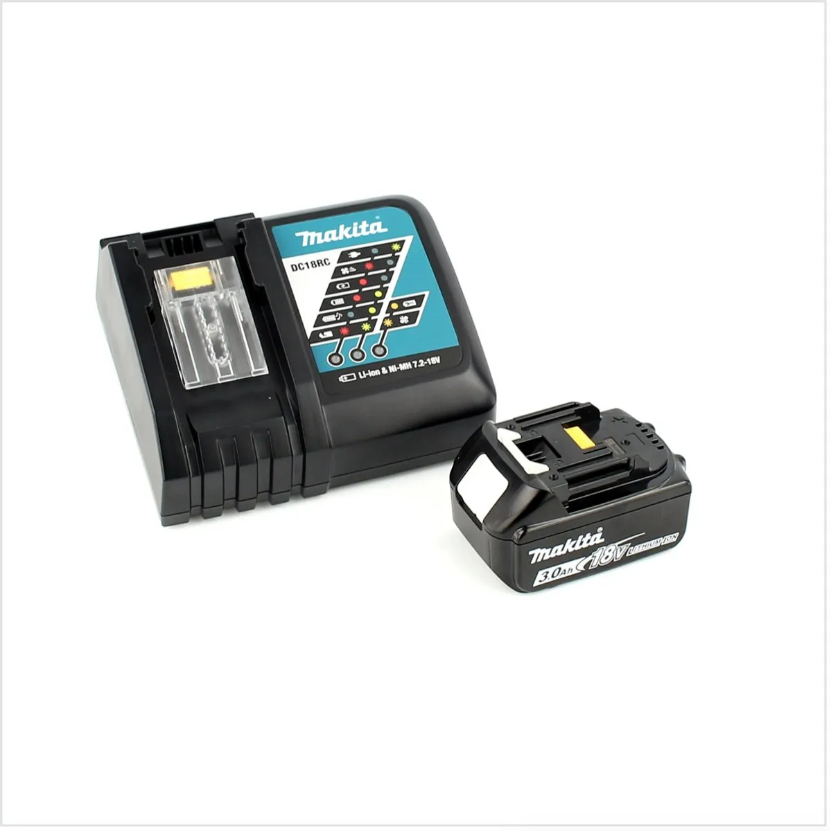Makita DTM 51 RF1J Multifunctioneel Gereedschap 18V - 3.0Ah Accu