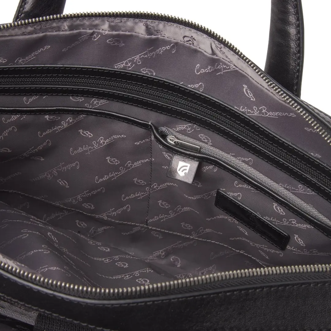 Castelijn & Beerens Gaucho Paul Laptoptas 15,6" RFID - Zwart