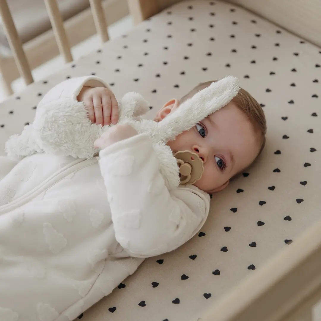 Meyco Baby Sweet Heart Hoeslaken Co-sleeper - 50x90cm