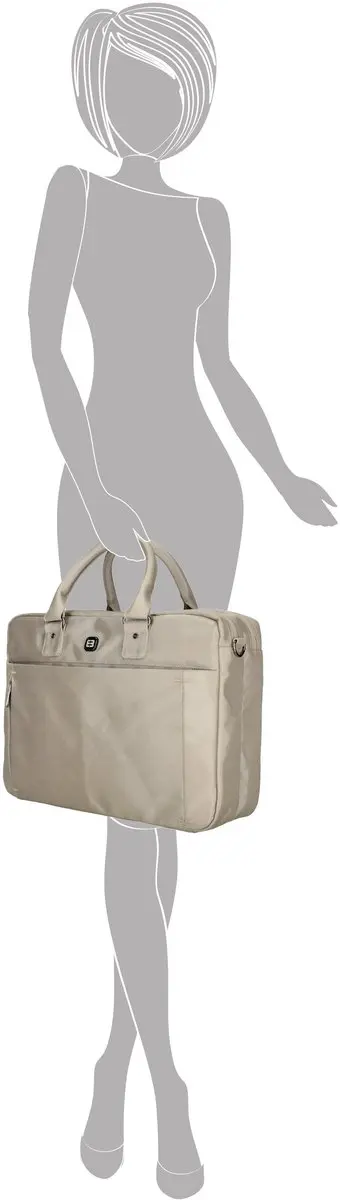Enrico Benetti Cornell Laptoptas 15" - 11 Vakken - Champagne