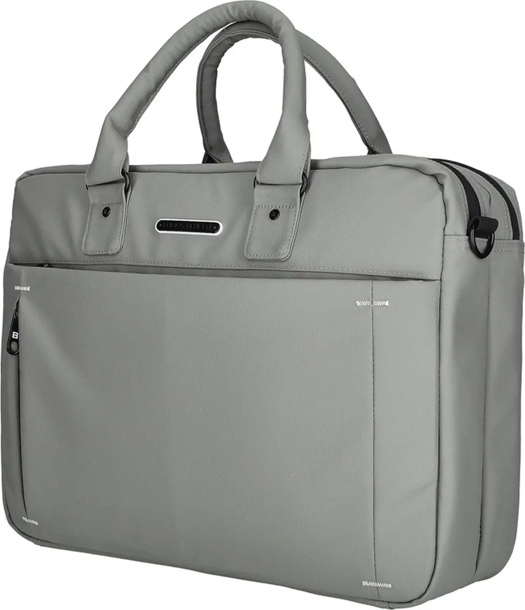 Enrico Benetti Laptoptas Northern 17 inch - 11 Vakken - Grijs