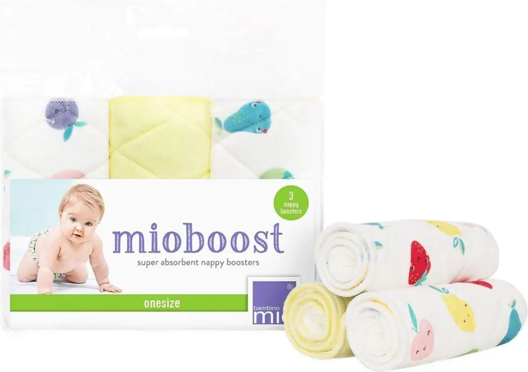 Bambino Mio Boost Inleggers One Size - 3 Stuks - Cute Fruit