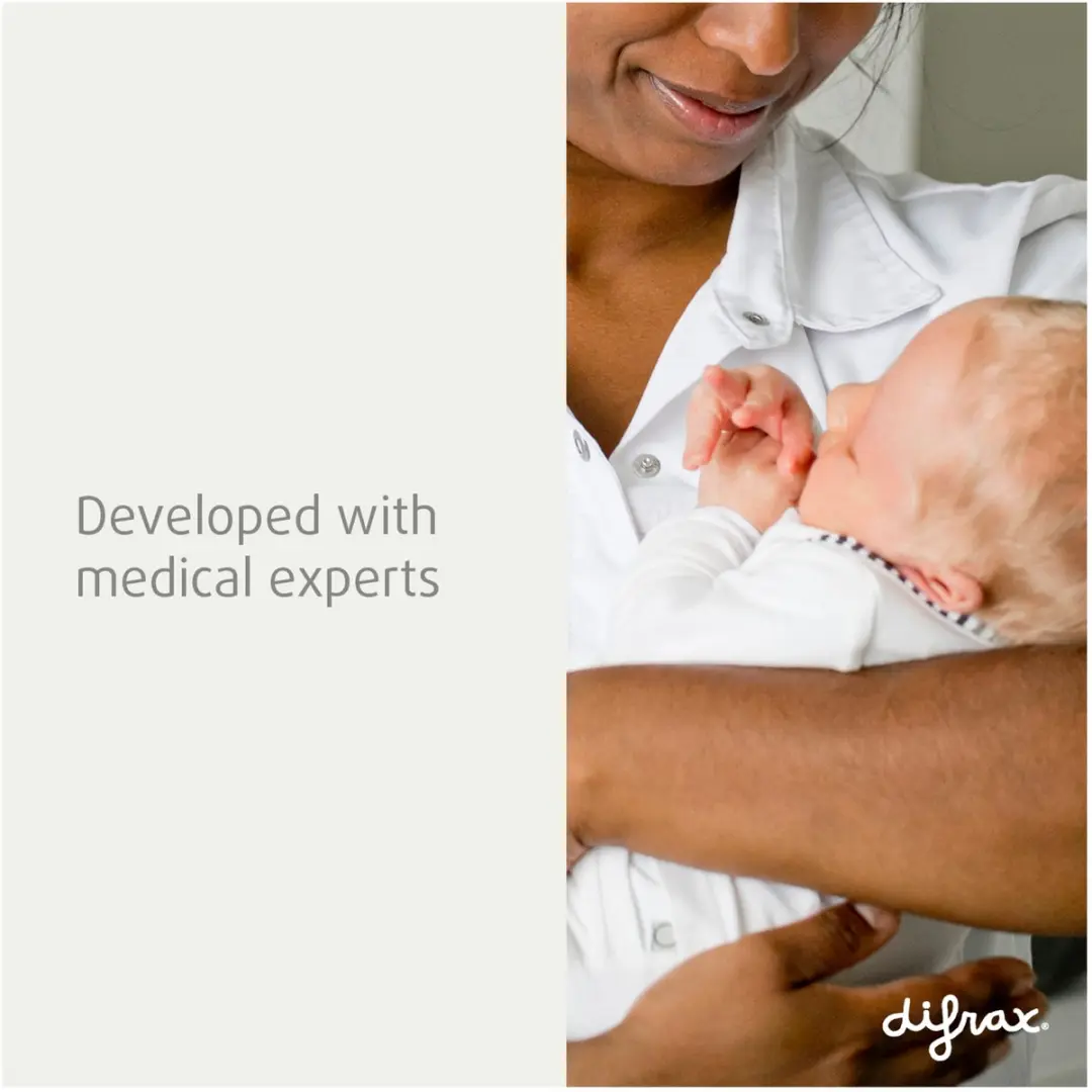 Difrax Babyfles Handgreep 170ml - Koffiebruin - 2 Stuks