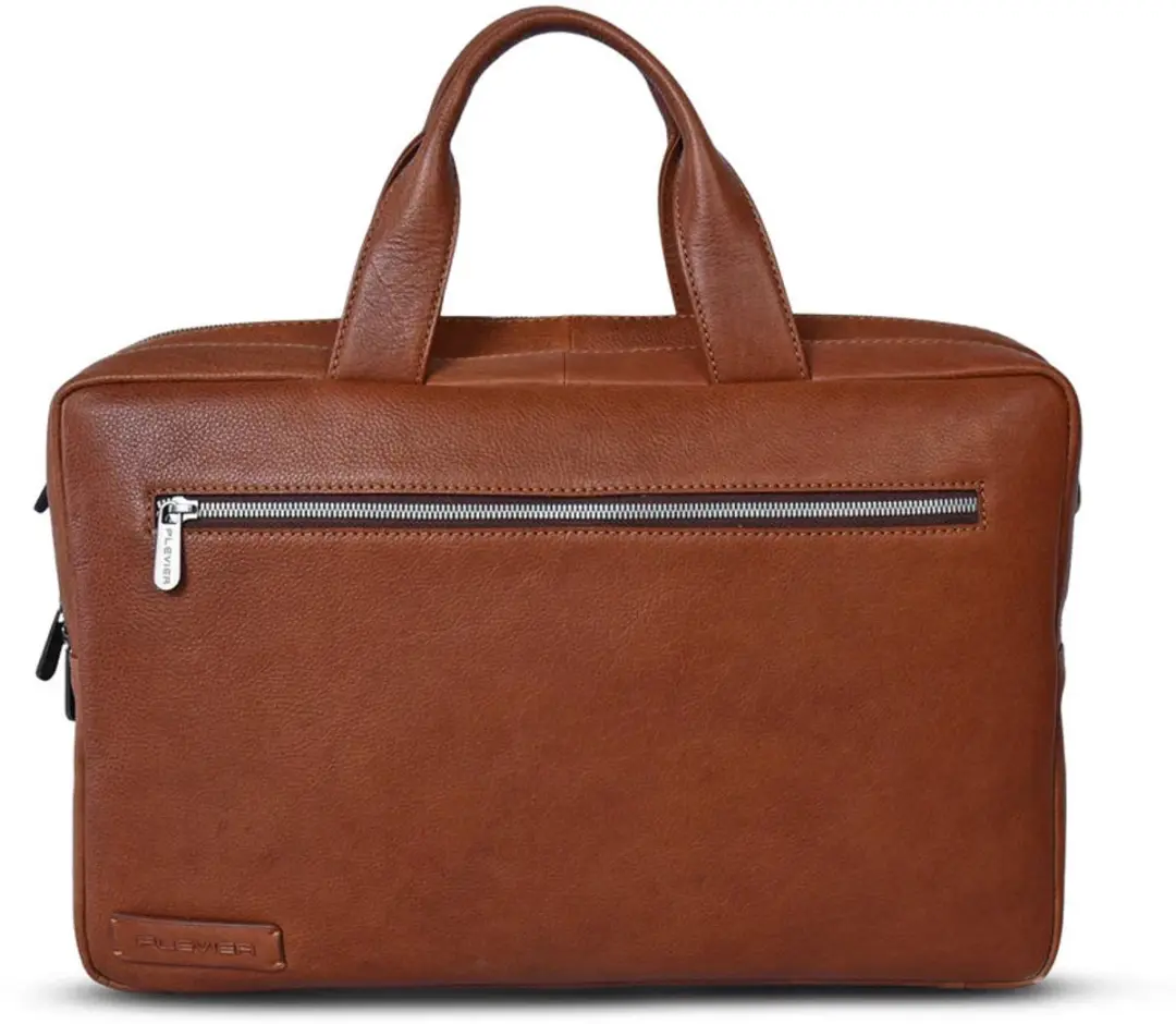 Plevier Jimmy Laptoptas 16 inch - Bruin
