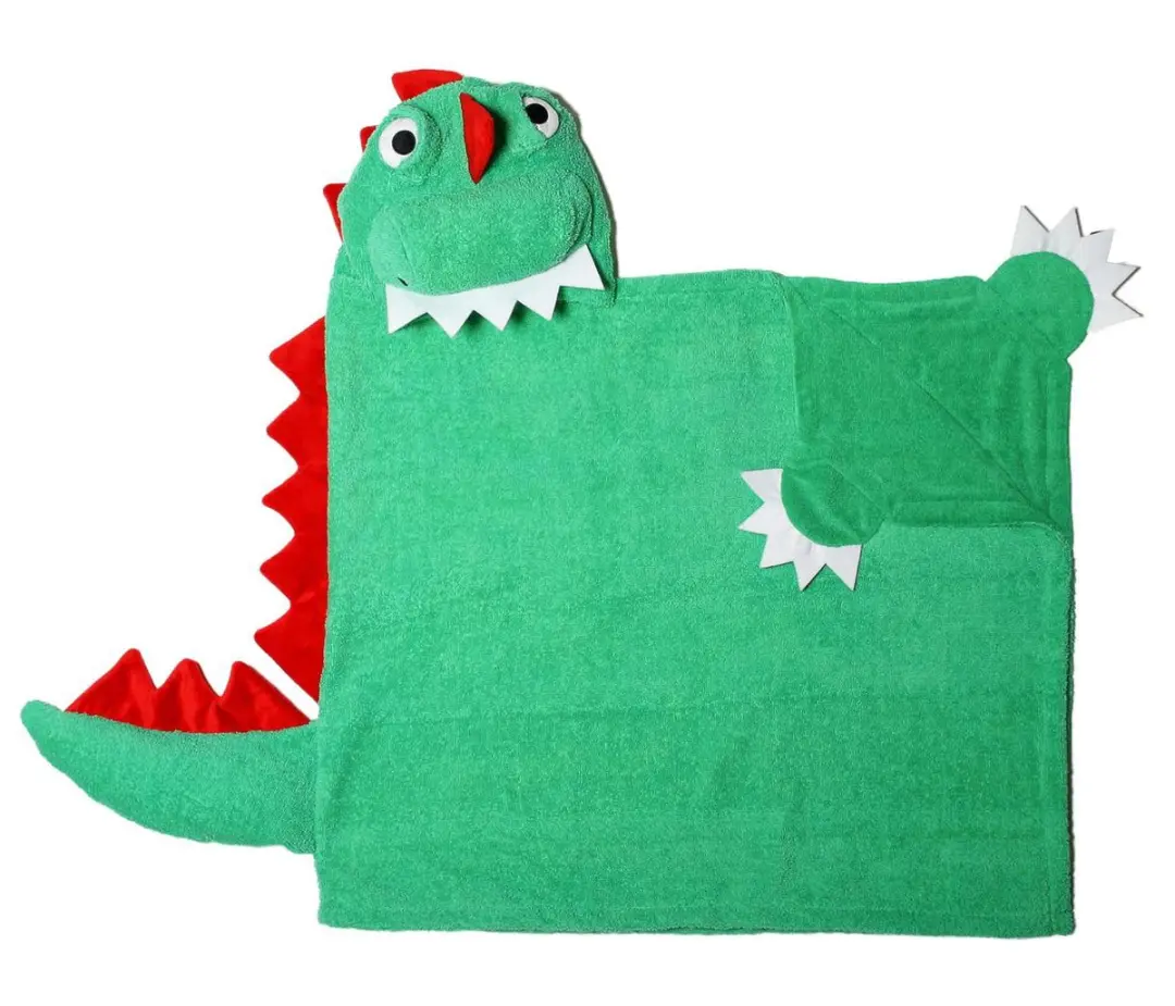Zoocchini Badcape Devin the Dinosaur - One Size - Dino