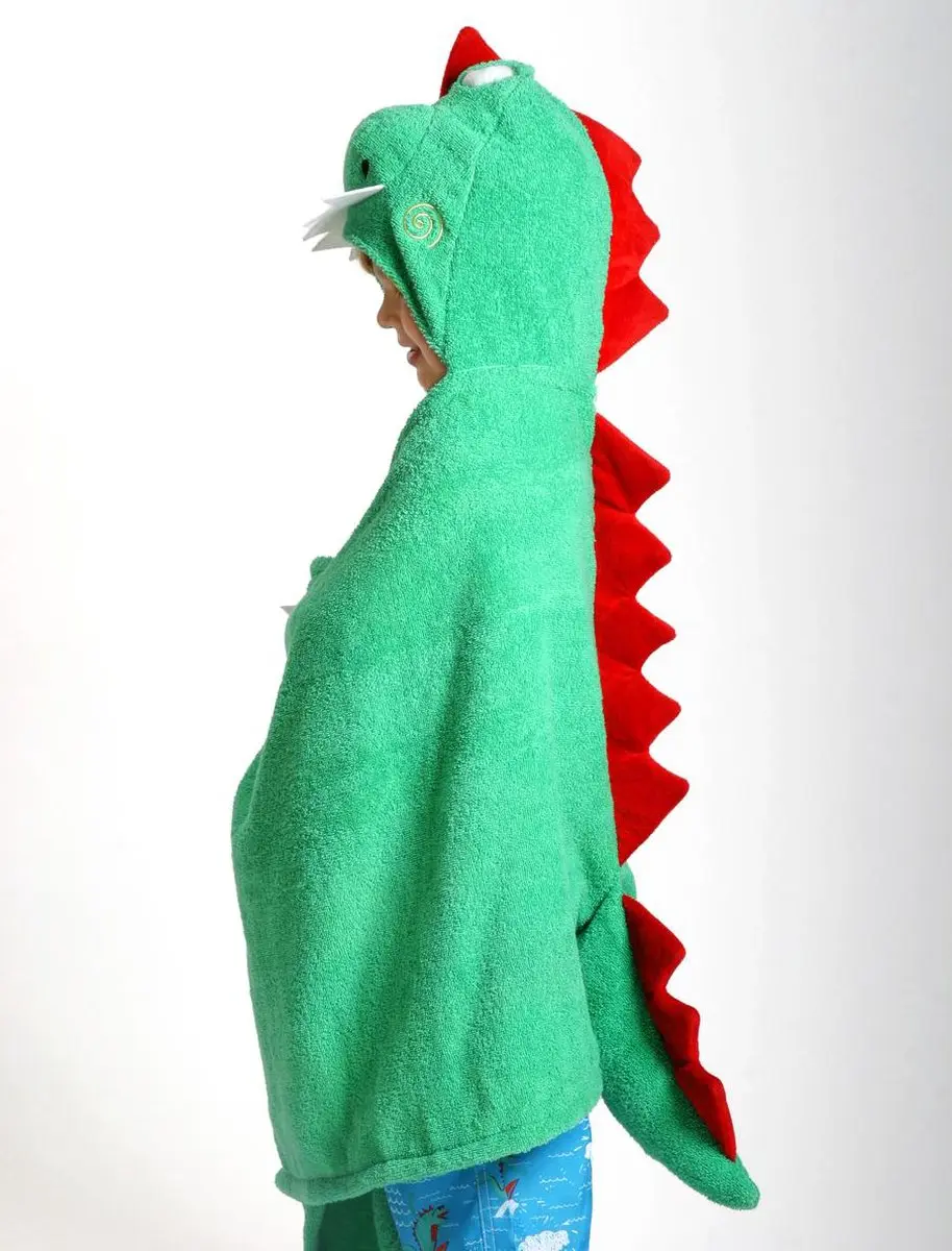 Zoocchini Badcape Devin the Dinosaur - One Size - Dino