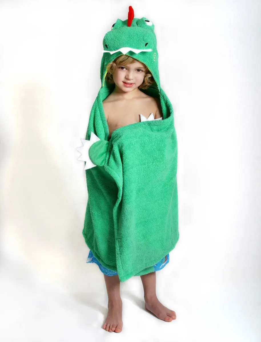 Zoocchini Badcape Devin the Dinosaur - One Size - Dino