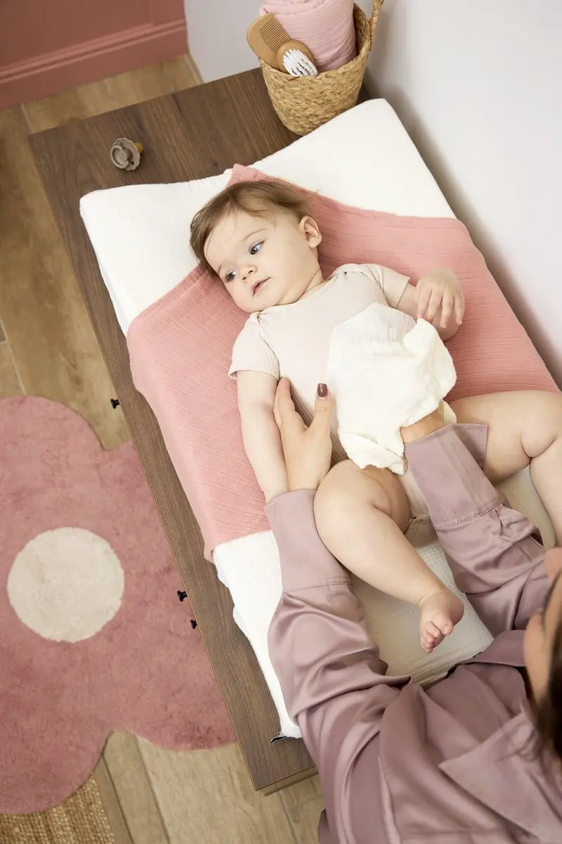 Meyco Baby Uni Aankleedkussenhoes Natural 50x70cm