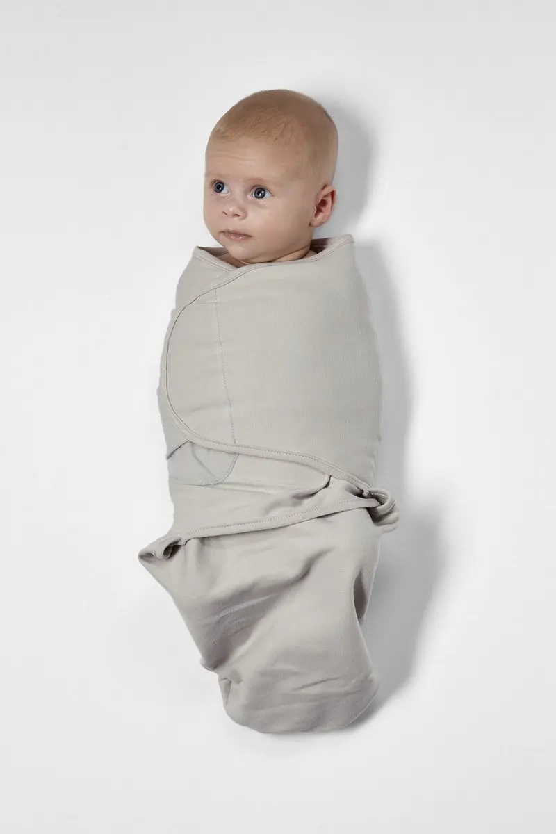 Meyco Baby SwaddleMeyco Inbakerdoek Uni Grey 0-3 maanden - 1.0 TOG