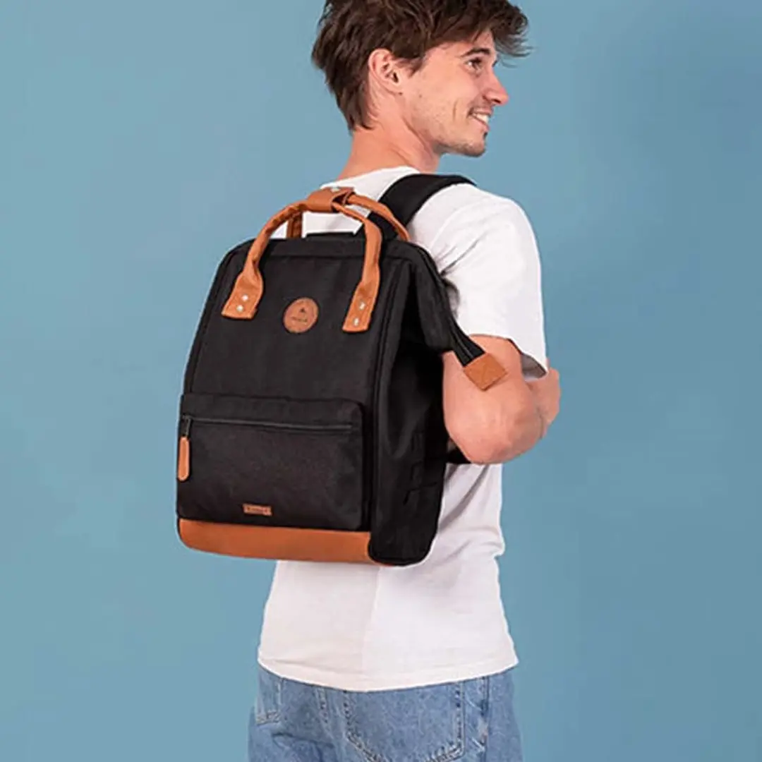 Cabaïa Adventurer Medium Laptoprugzak 13 inch - Zwart