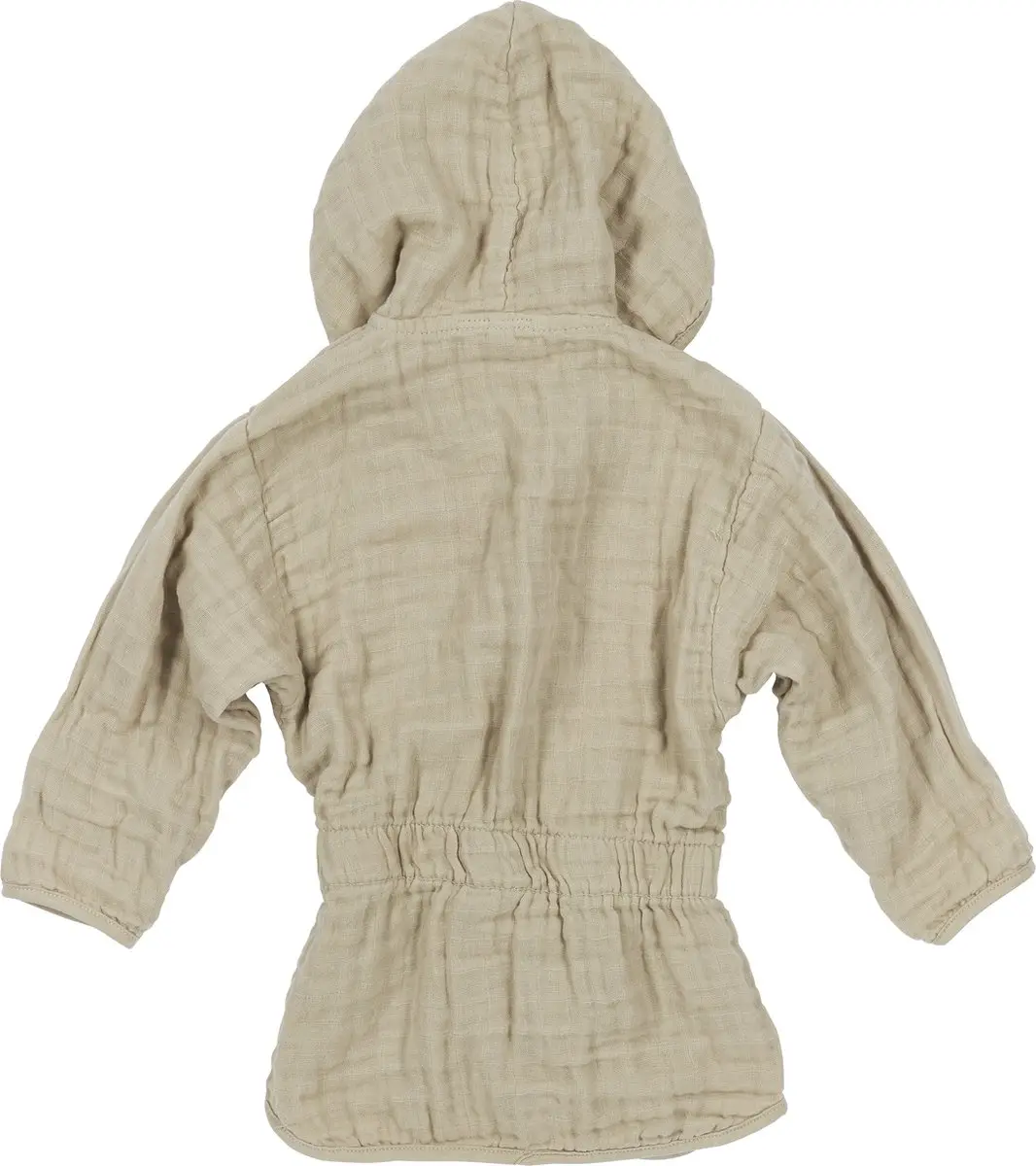 Meyco Baby Uni Badjas - Hydrofiel - Sand - 98/104