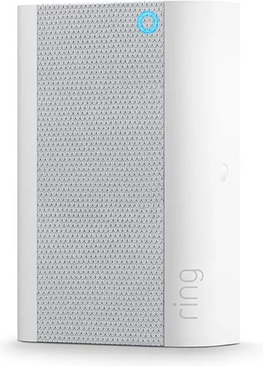 Ring Chime Pro - Deurbelgong - Draadloos - Wit - Ingebouwd nachtlampje