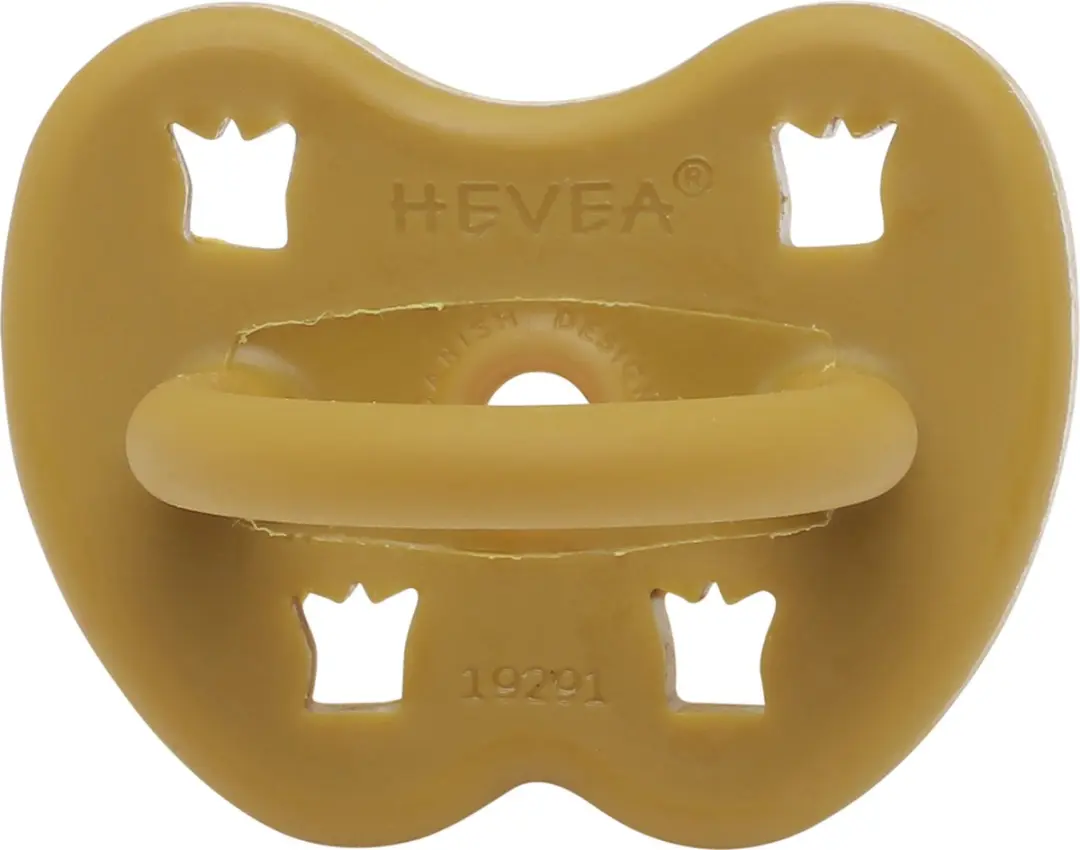 Hevea Fopspeen Golden Honey - 100% Natuurrubber - 3-36 Mnd