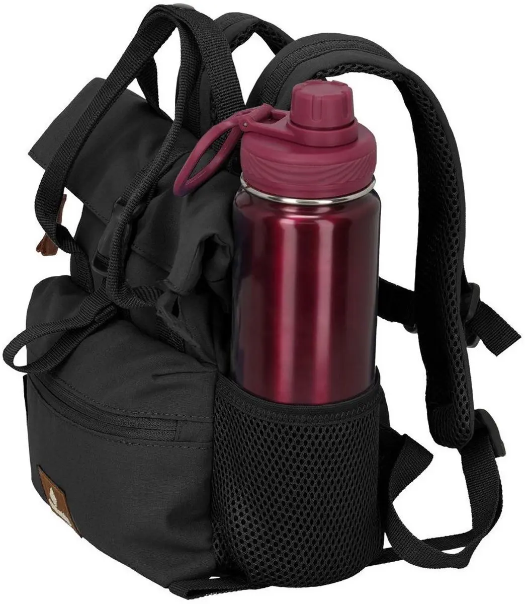 Travelite Basics Rollup Short Handle Rugzak 27cm - Zwart