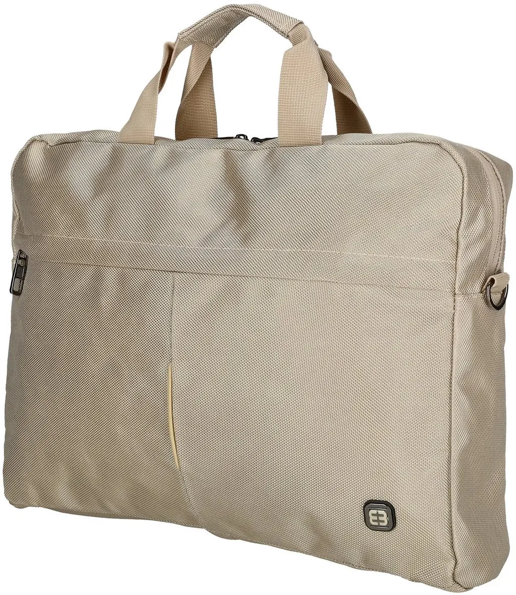 Enrico Benetti Cornell Laptopschoudertas 17.3" - 47184095 - Champagne