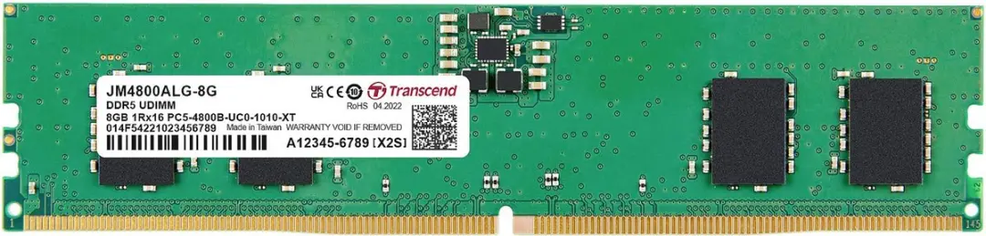 Transcend JetRam 8GB - DDR5 - DIMM