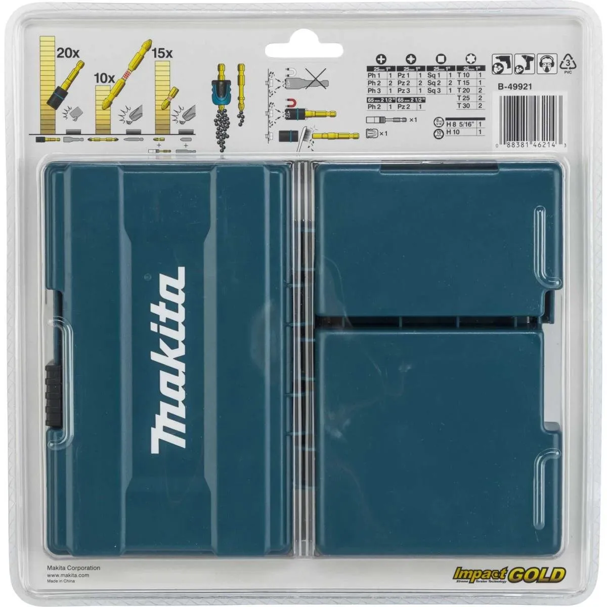 Makita B-49921 Boorbit-set - T30