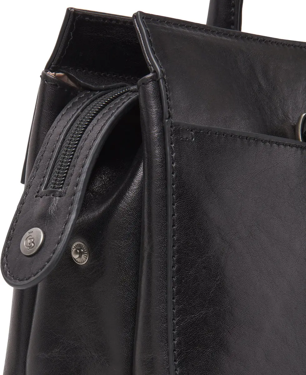 Castelijn & Beerens Gaucho Ellen Laptop Shoulderbag 15.6" - Zwart