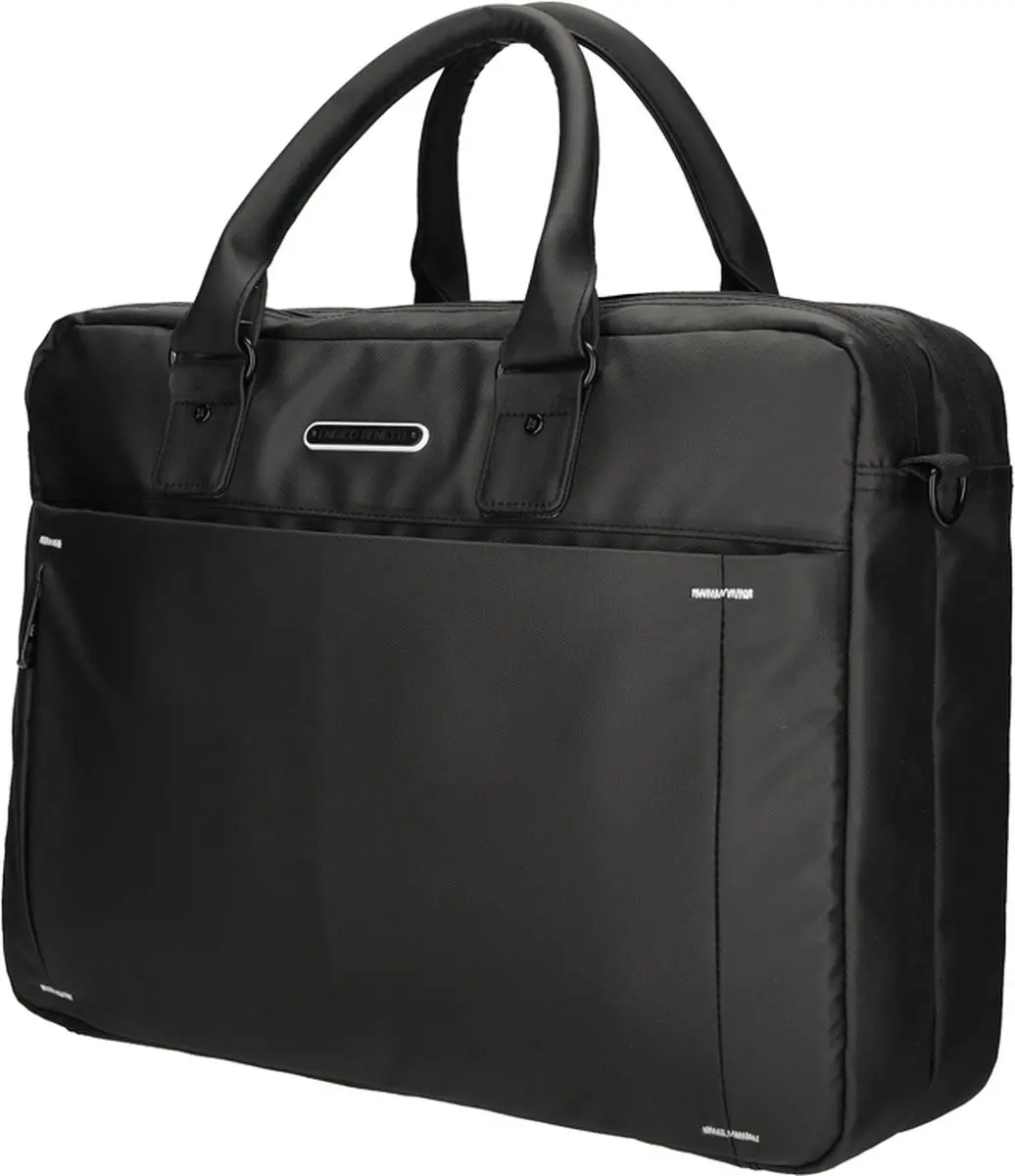 Enrico Benetti Northern Laptoptas 17" - Zwart