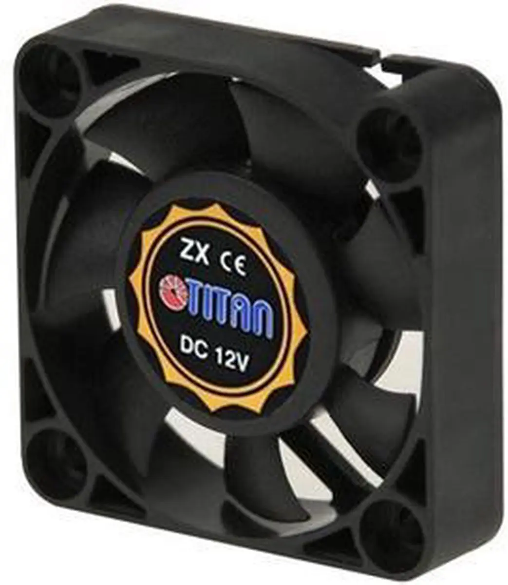 Titan TFD-4010M12Z Ventilator 4cm - Zwart