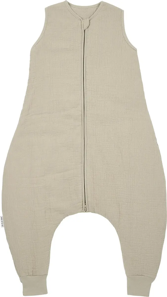 Meyco Baby Uni Slaapoverall Jumper Sand 104cm