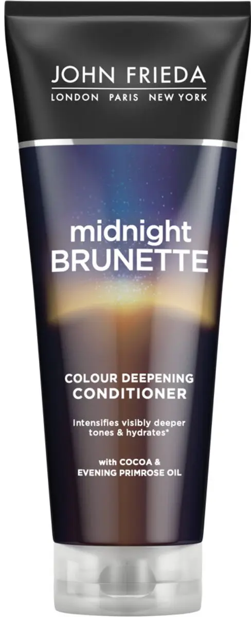 John Frieda Midnight Brunette Conditioner 250ml - 5x4