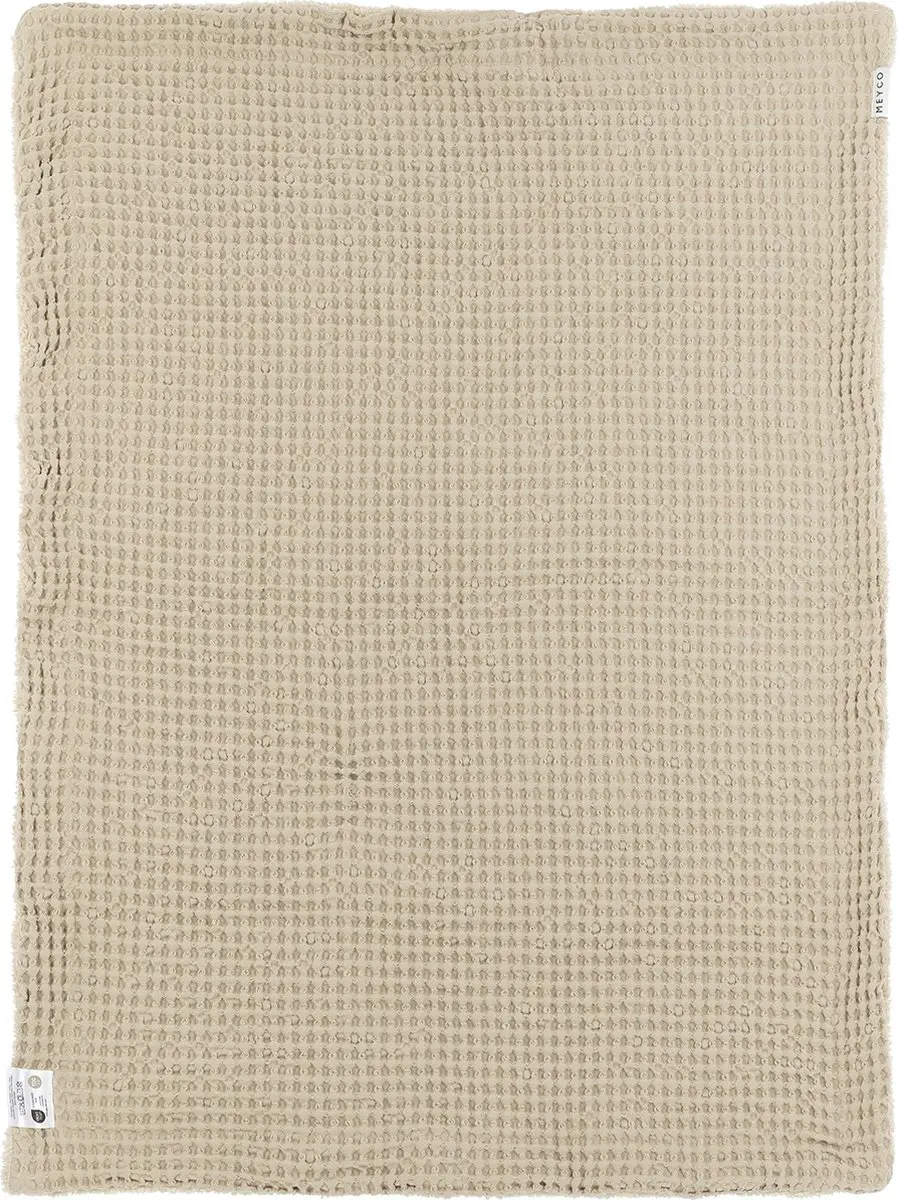 Meyco Baby Wiegdeken Teddy Sand 75x100cm - 2.0 TOG