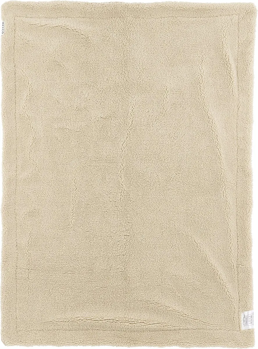 Meyco Baby Wiegdeken Teddy Sand 75x100cm - 2.0 TOG