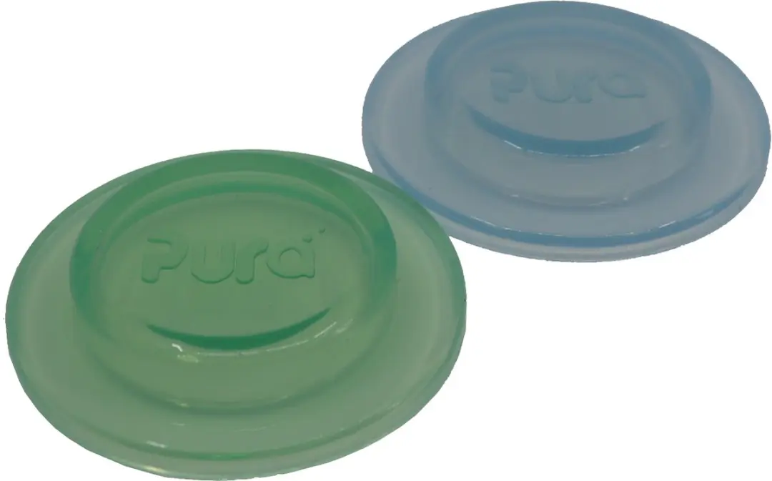 Pura Silicone Afsluitdisk - 2 Stuks Moss & Mint