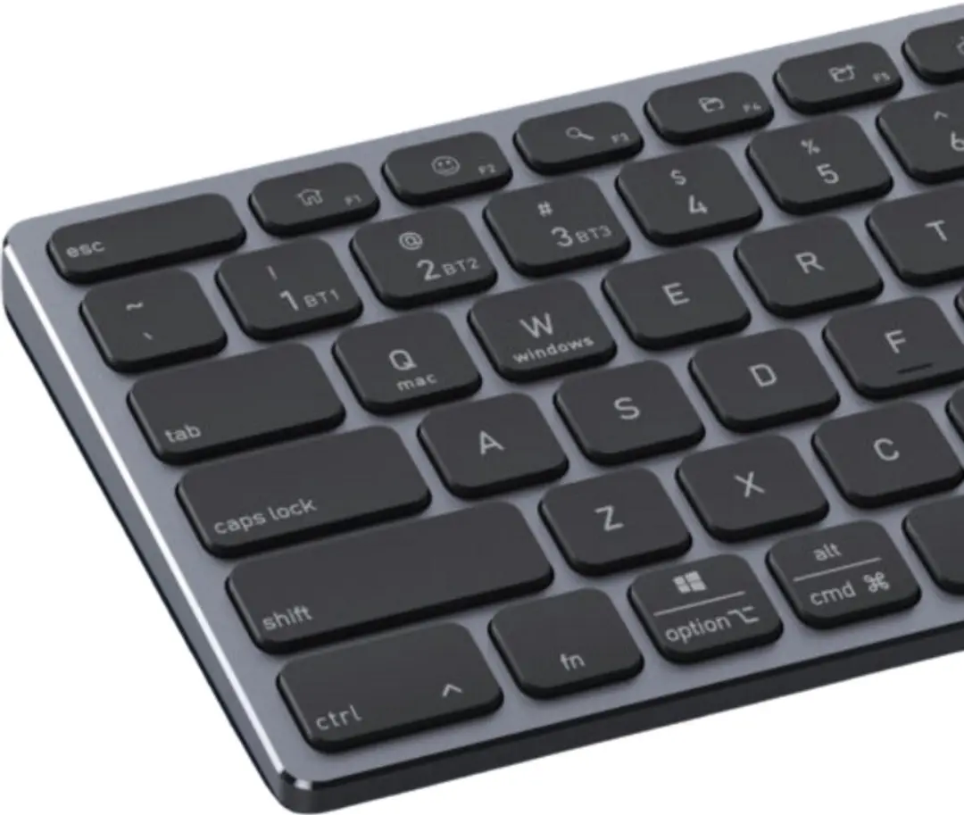 Dux Ducis Universeel Bluetooth Toetsenbord QWERTY - Zwart