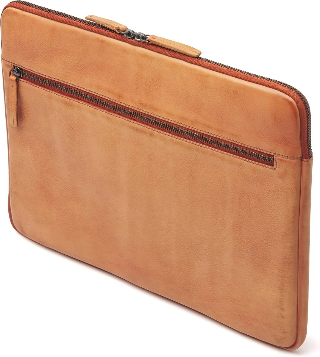 dR Amsterdam Laptophoes 15.6 inch Echt Leder - Black