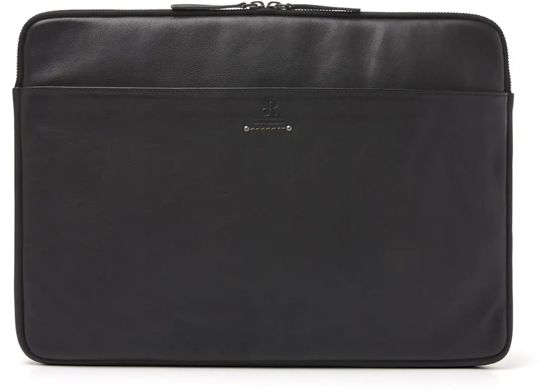 dR Amsterdam Laptophoes 15.6 inch Echt Leder