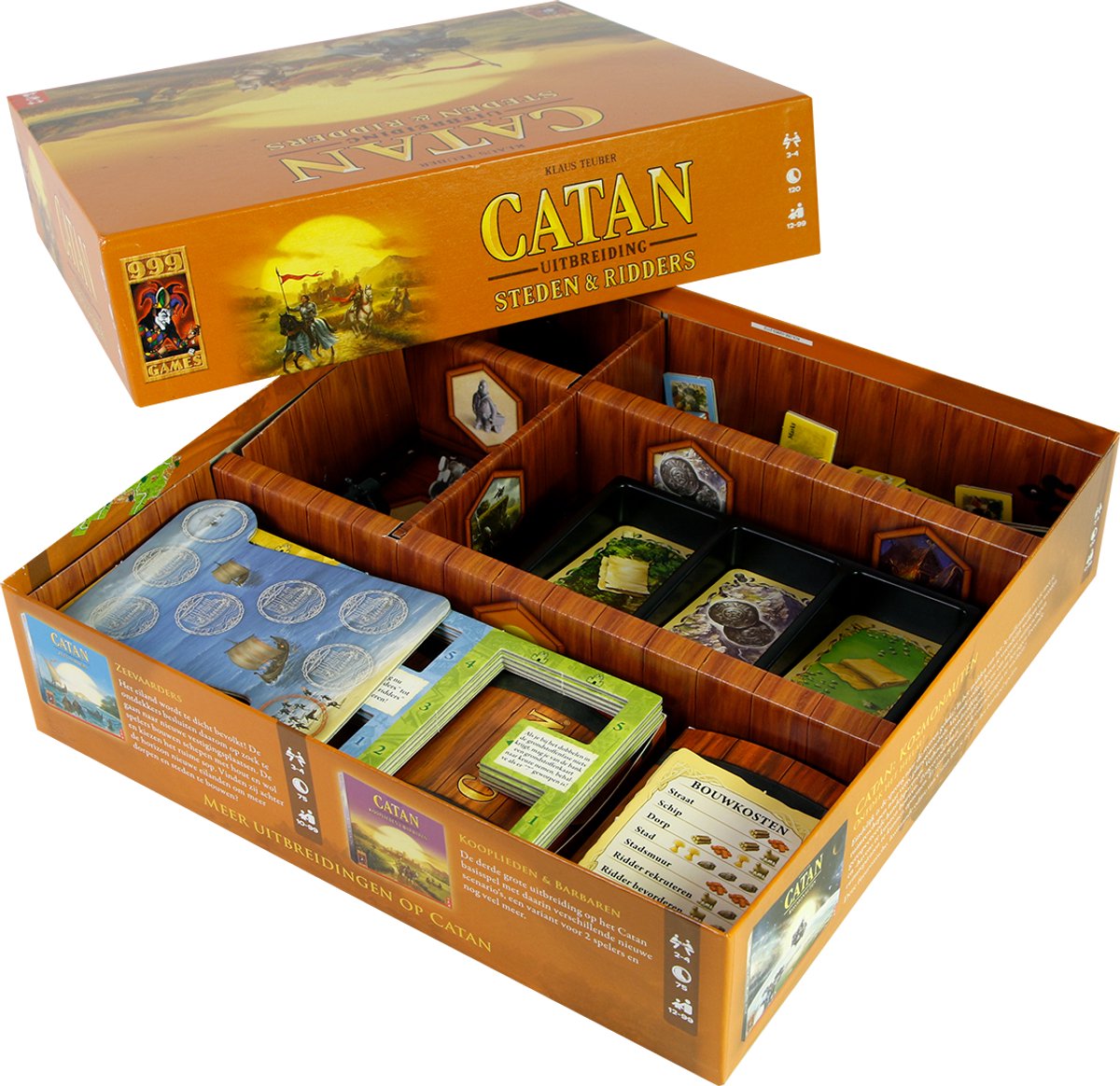 999 Games - Catan Steden & Ridders Uitbreiding met Extra Steden & Ridders 5/6 Uitbreiding - Bordspel