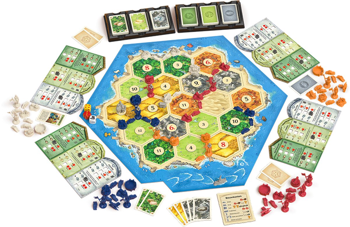 999 Games - Catan Steden & Ridders Uitbreiding met Extra Steden & Ridders 5/6 Uitbreiding - Bordspel