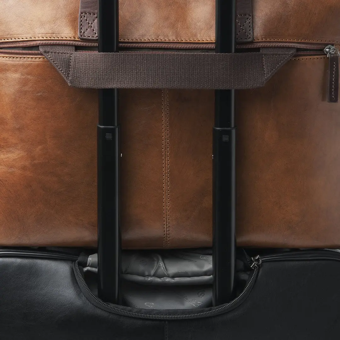 Castelijn & Beerens Laptoptas 15.6" - 5 Vakken - Bruin