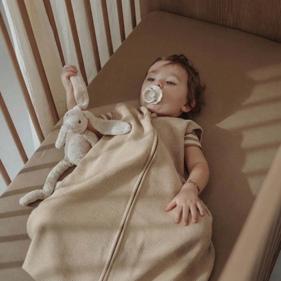 Meyco Baby Slaapzak Classic - Sand - 60cm - 1.0 TOG - afbeelding 6 van 6