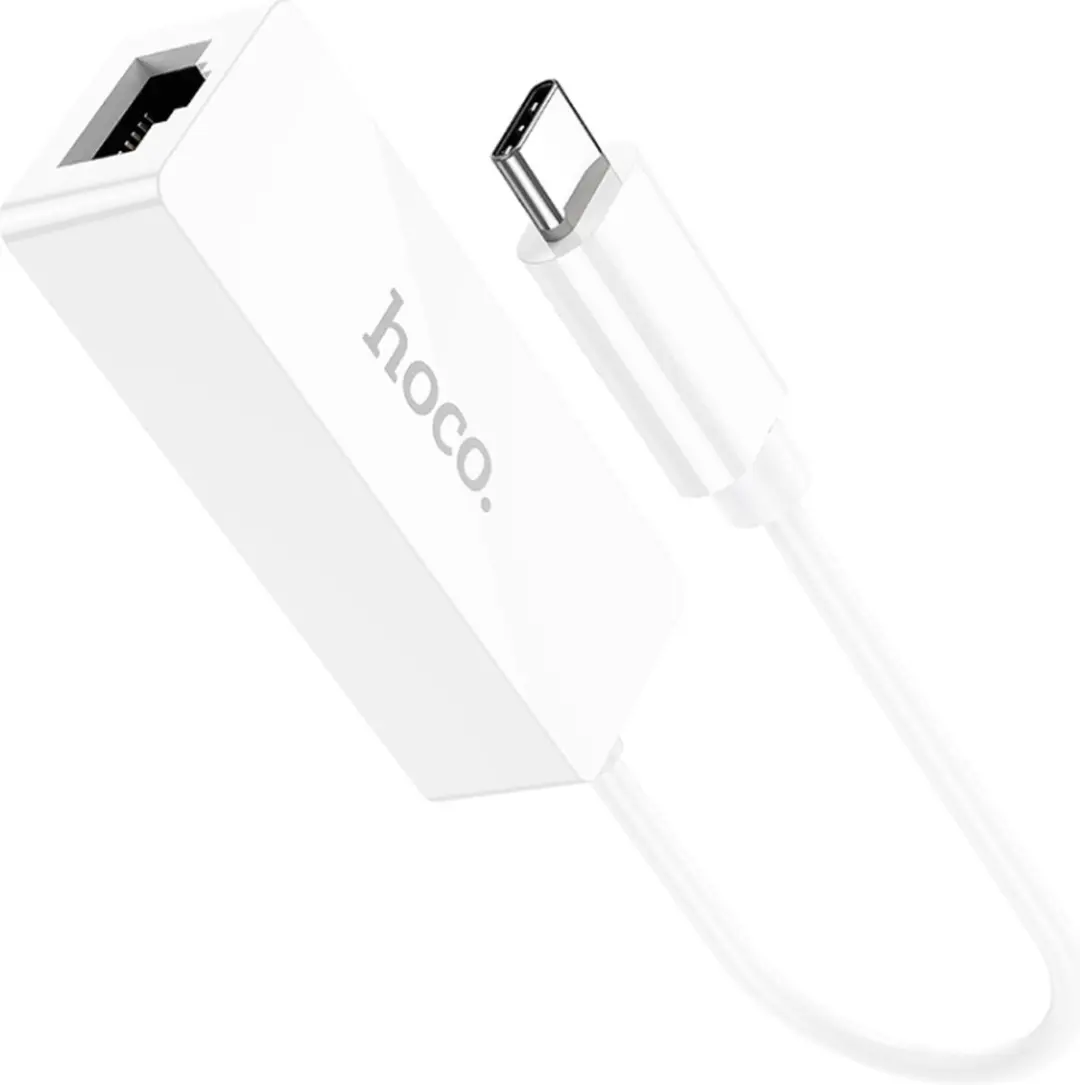 Hoco USB-C naar RJ45 Ethernet Adapter 100 Mbps