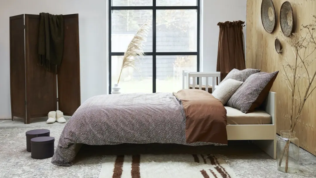 Meyco Home Uni Hoeslaken 180x200cm - Warm Sand