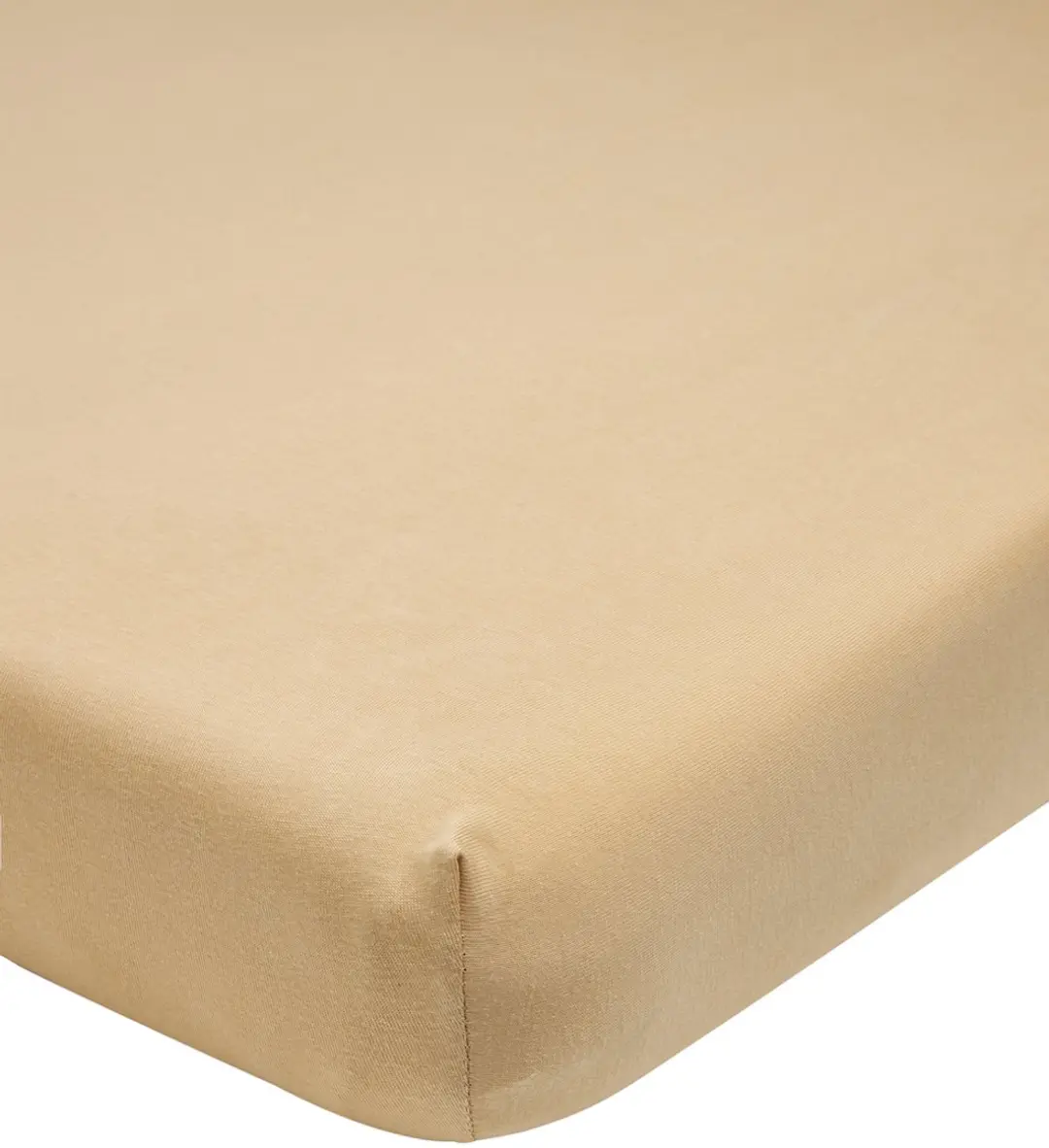 Meyco Home Uni Hoeslaken 180x200cm - Warm Sand