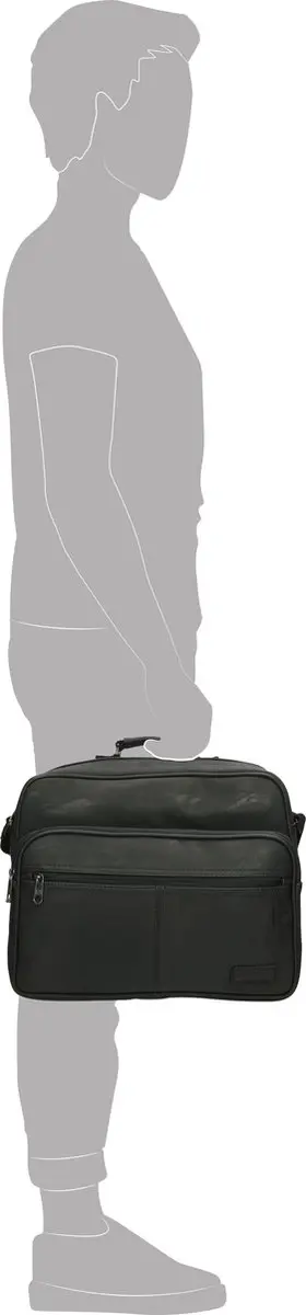 Enrico Benetti Rotterdam 66621 Laptoptas - 15" - Zwart