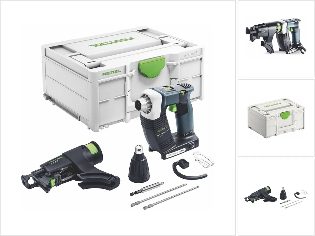 Festool DURADRIVE DWC 18-4500-Basic Bandschroefmachine - 14Nm