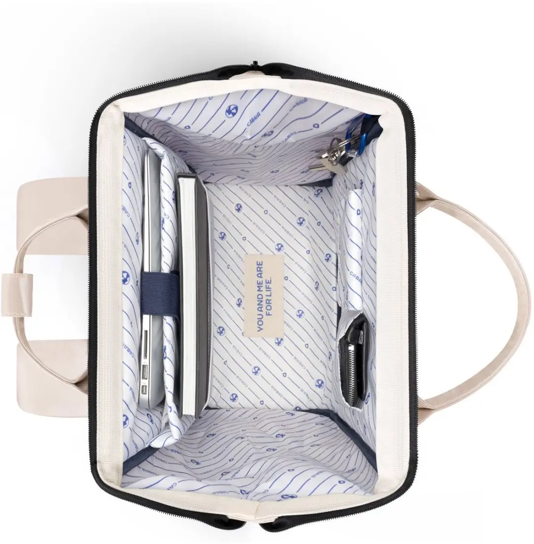 Cabaïa Rugzak Adventurer Large 23L Honolulu - 15" - Zilver