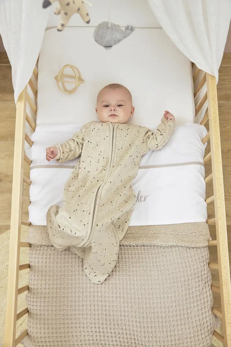 Meyco Baby Uni Hoeslaken Ledikant - 2 Stuks 60x120cm