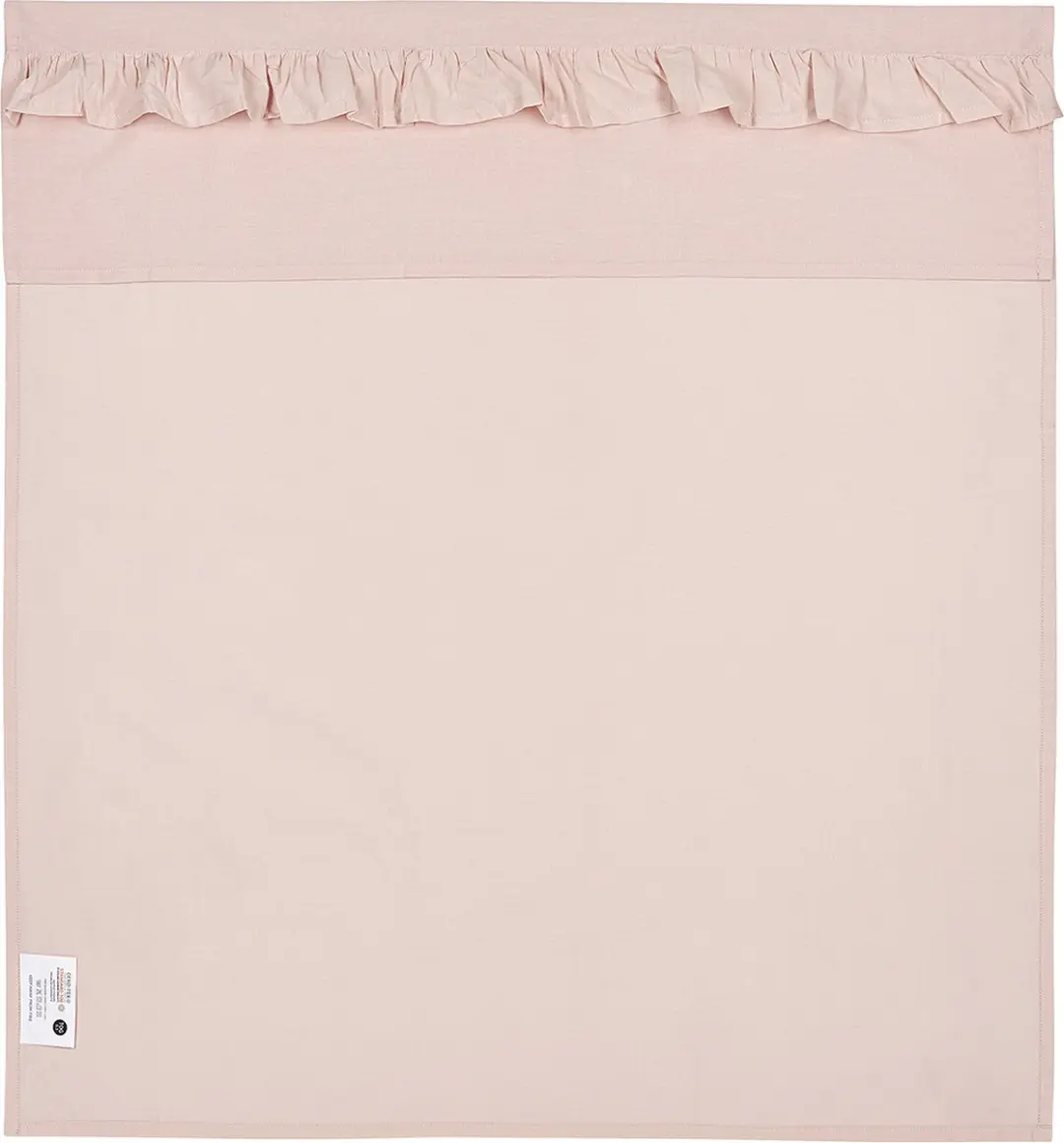 Meyco Baby Ruffle Ledikantlaken Soft Pink 100x150cm