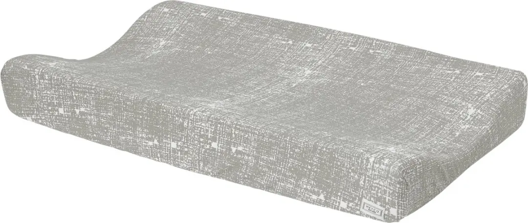 Meyco Baby Fine Lines Aankleedkussenhoes 85x75cm - Grijs