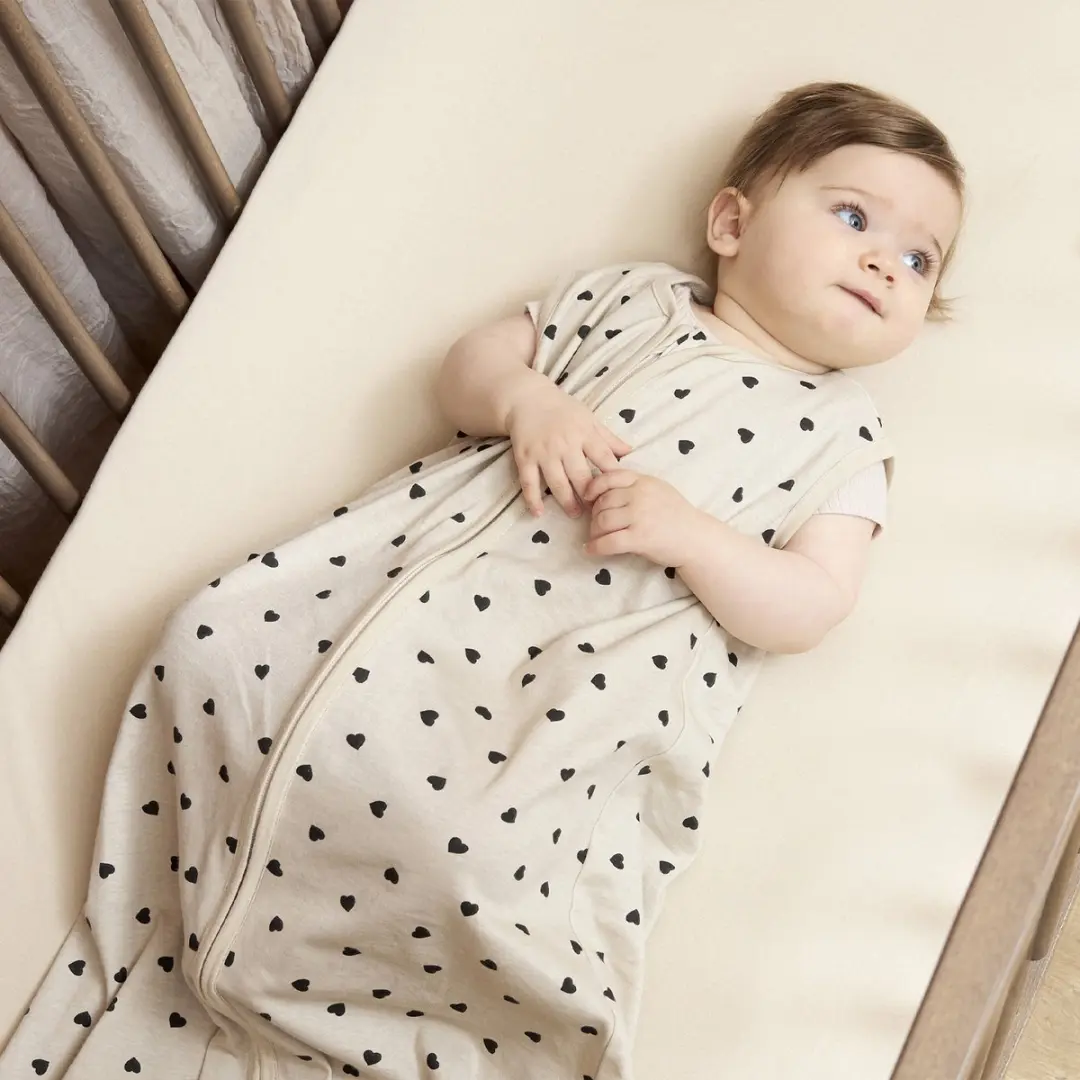 Meyco Baby Uni Hoeslaken Juniorbed Soft Sand 70x140/150cm - afbeelding 6 van 6